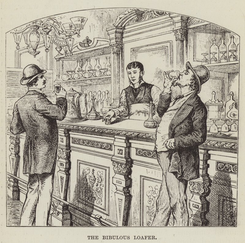 El borracho bebedor de George Augustus Sala