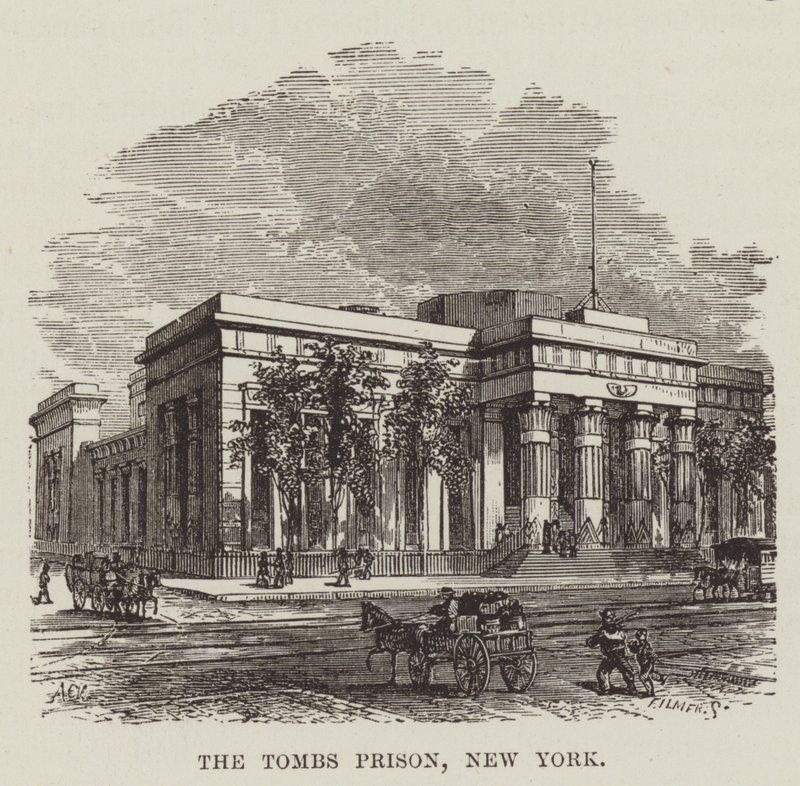La prisión de Tombs, Nueva York de George Augustus Sala
