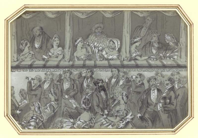 William McConnelll Teatro Haymarket de George Augustus Sala
