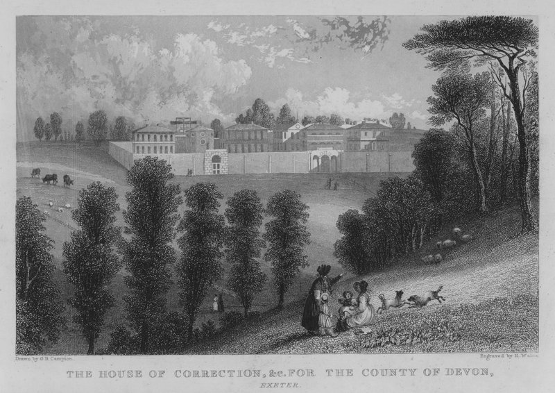 La Casa de Corrección, etc para el Condado de Devon, Exeter de George Bryant Campion