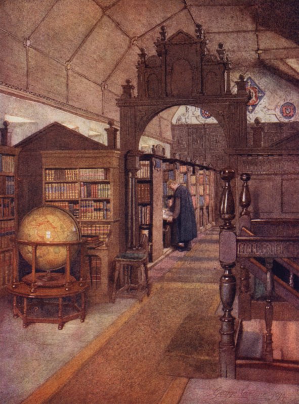 Oxford: Biblioteca Merton de George Carline