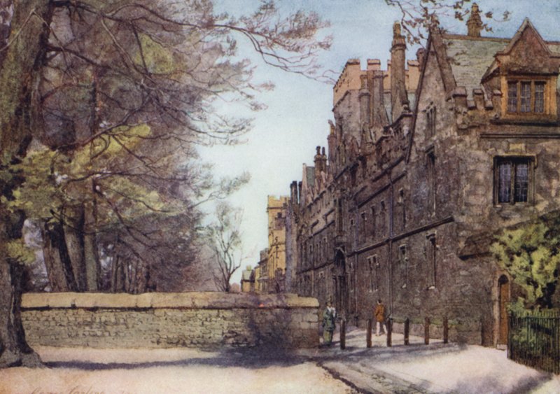 Oxford: La fachada del St John