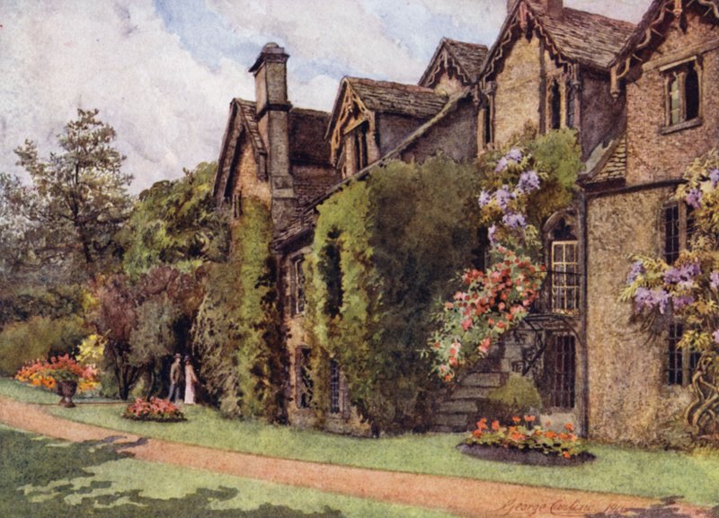 Oxford: Los antiguos edificios benedictinos, Worcester College de George Carline