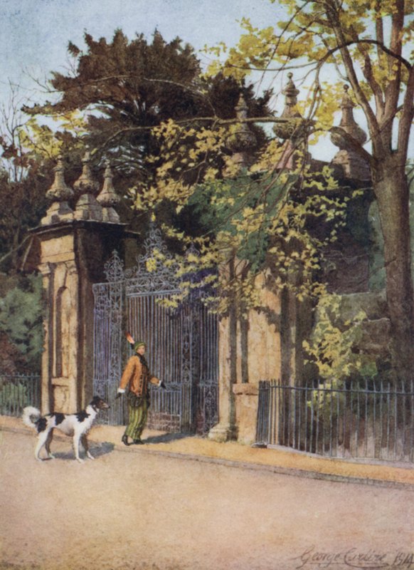 Oxford: Puertas del Trinity College, Parks