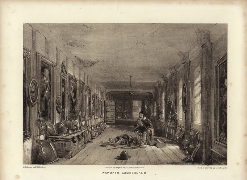 Naworth, Cumberland de George Cattermole