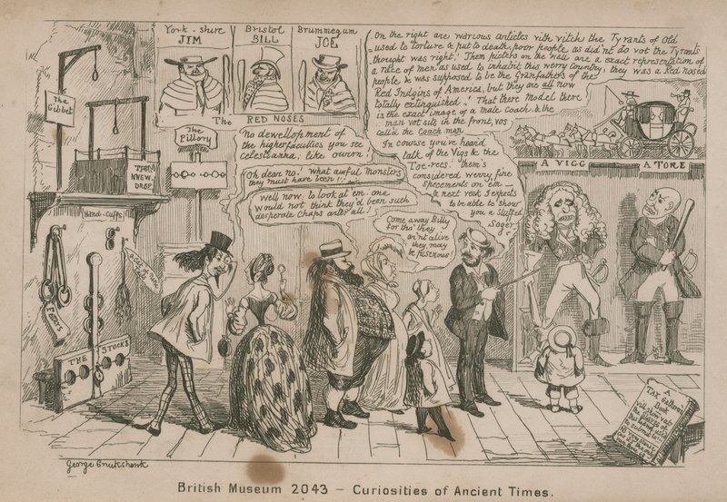 Curiosidades de tiempos antiguos de George Cruikshank