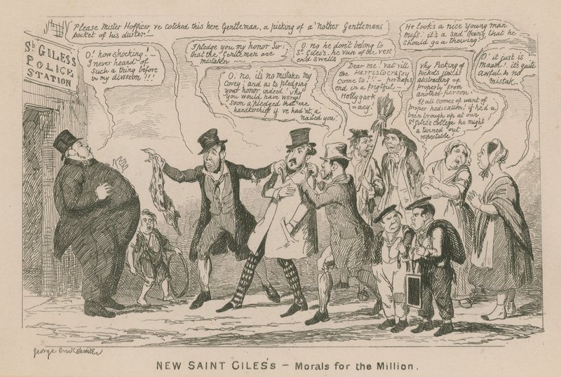 Nuevo Saint Giles de George Cruikshank