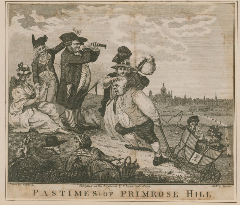 Pasatiempos de Primrose Hill de George Cruikshank