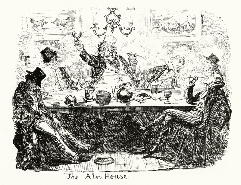 La taberna de George Cruikshank