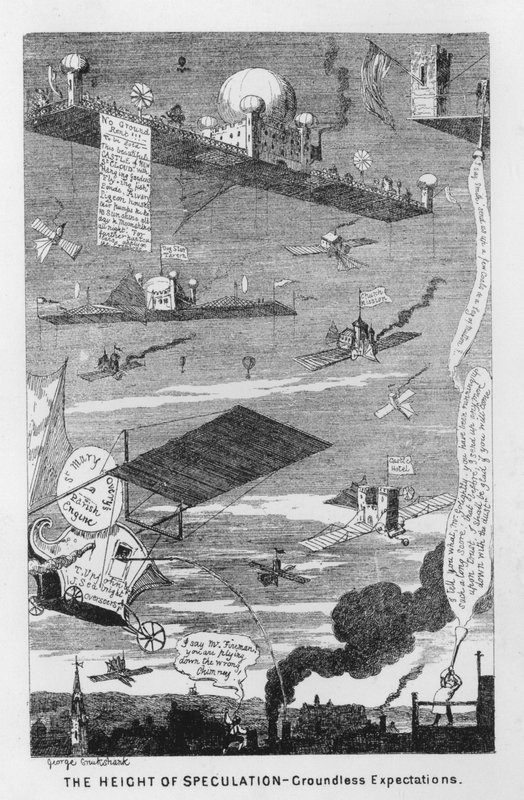 La Altura de la Especulación, Expectativas Infundadas de George Cruikshank