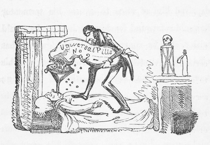 Píldoras universales de George Cruikshank