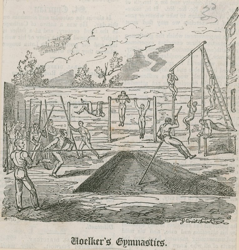 Gimnasia de Woelker de George Cruikshank
