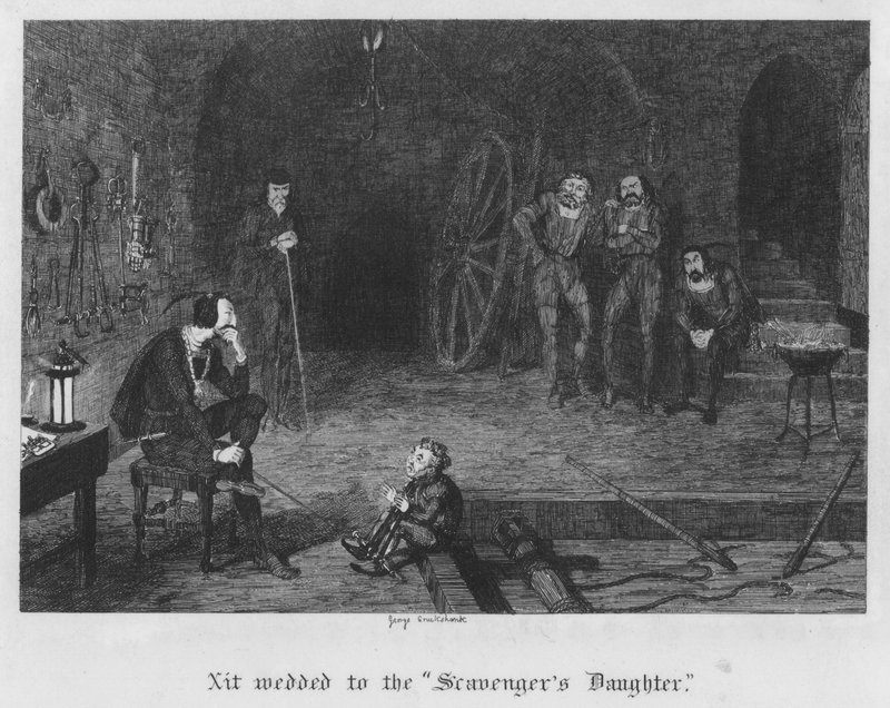 Xit casado con la "Hija del Basurero" de George Cruikshank