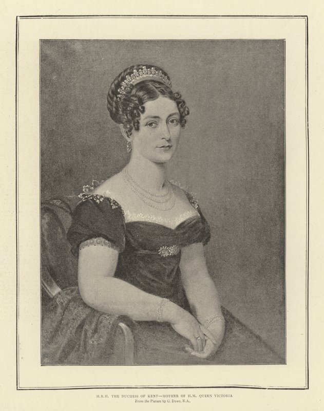 S.A.R. la Duquesa de Kent, madre de S.M. la Reina Victoria de George Dawe