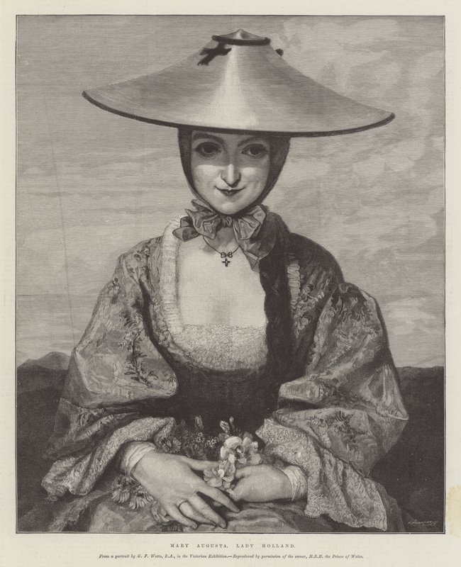 Mary Augusta, Lady Holland de George Frederick Watts
