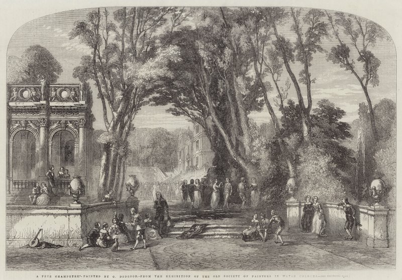 Una fiesta campestre de George Haydock Dodgson