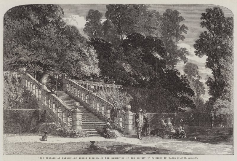 La Terraza en Haddon de George Haydock Dodgson