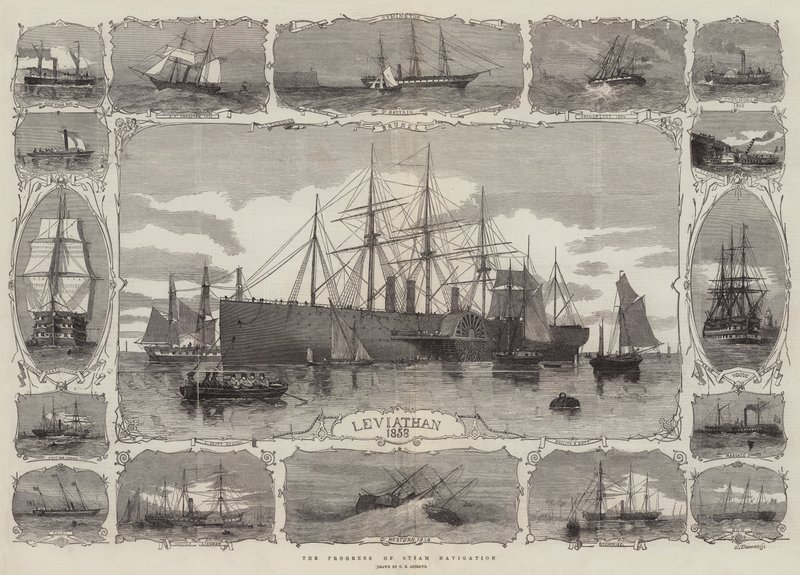 El progreso de la navegación a vapor de George Henry Andrews