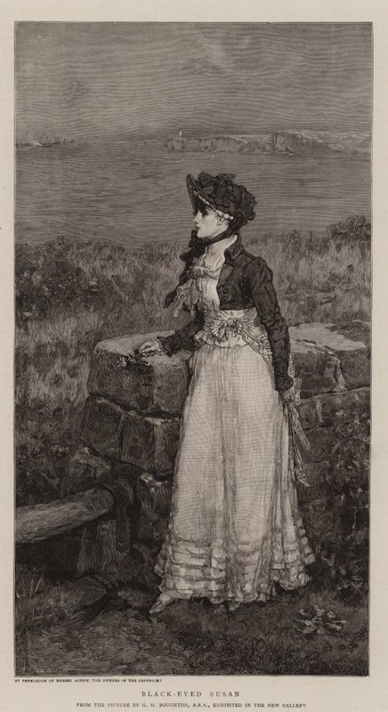 Susan de Ojos Negros de George Henry Boughton