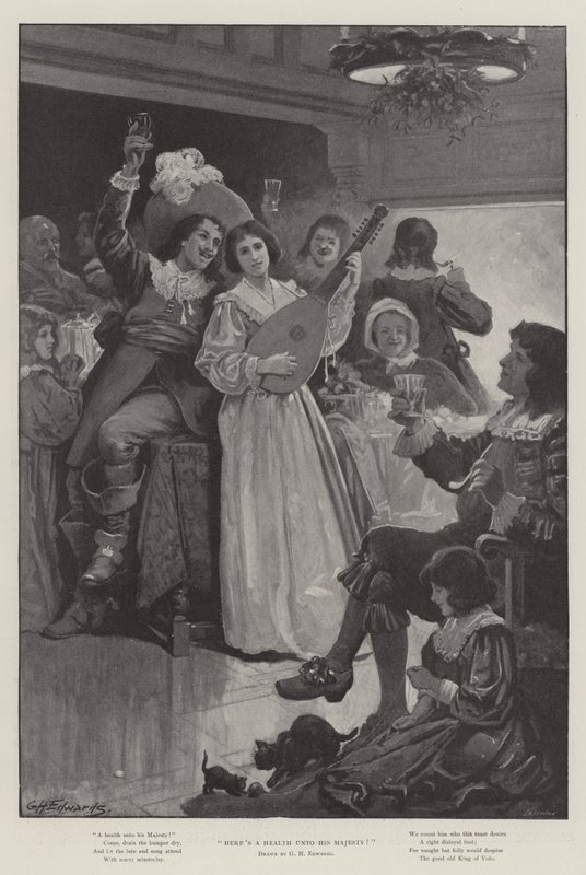 ¡Salud a Su Majestad! de George Henry Edwards