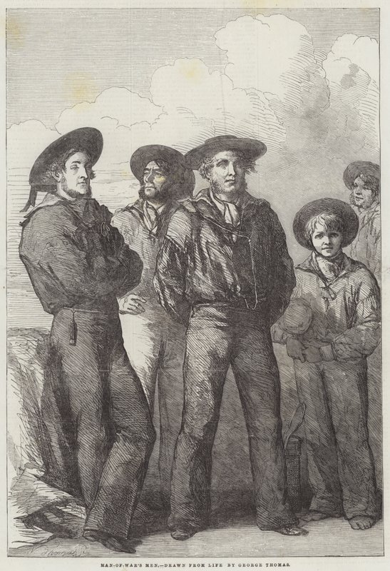Hombres de guerra de George Housman Thomas