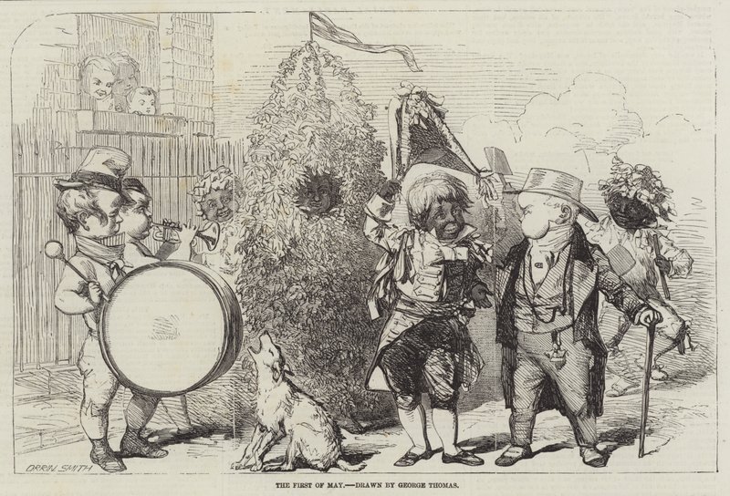 El primero de mayo de George Housman Thomas