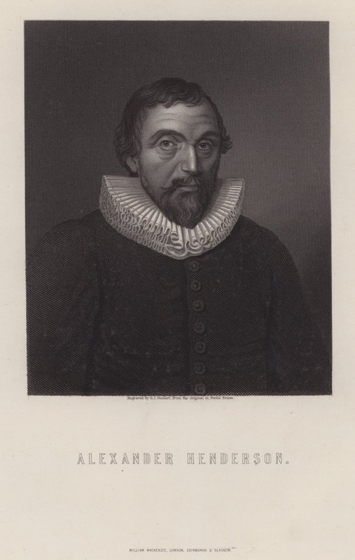 Alexander Henderson, teólogo escocés de George J. Stodart