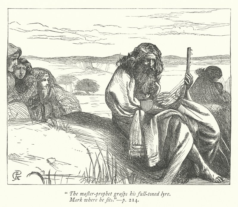Ilustración para The Captivity de George John Pinwell