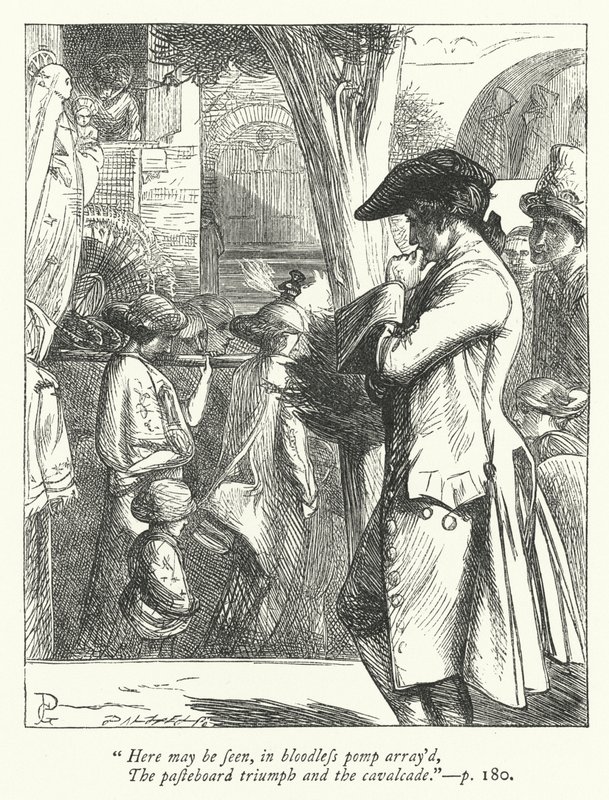 Ilustración para El Viajero de George John Pinwell