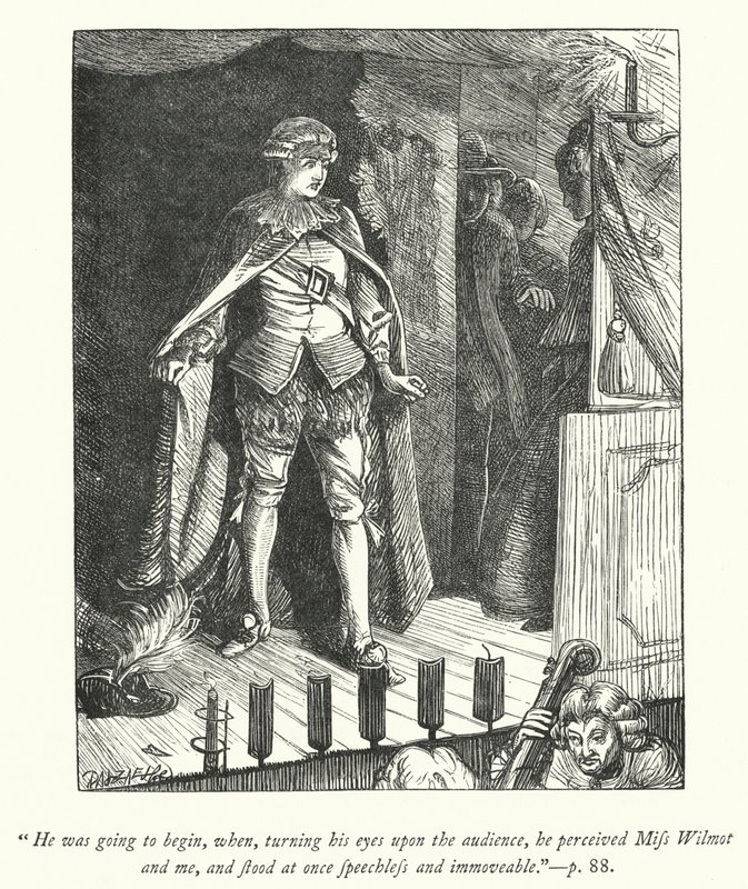Ilustración para El Vicario de Wakefield (grabado) de George John Pinwell