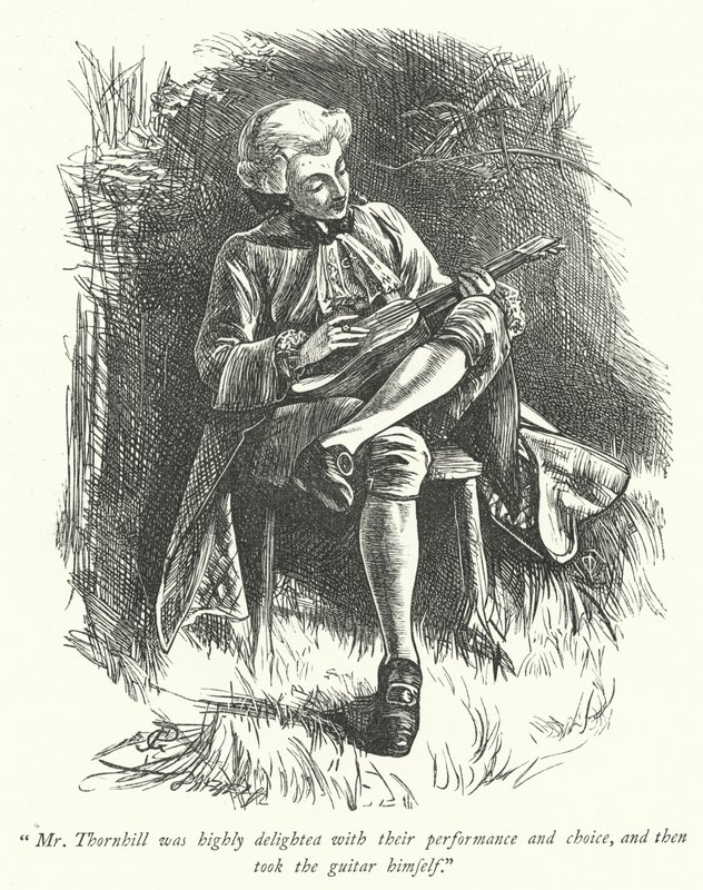 Ilustración para El vicario de Wakefield (grabado) de George John Pinwell
