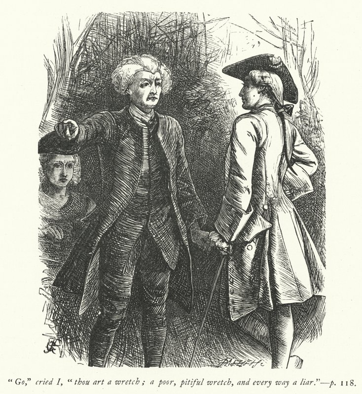 Ilustración para El vicario de Wakefield (grabado) de George John Pinwell