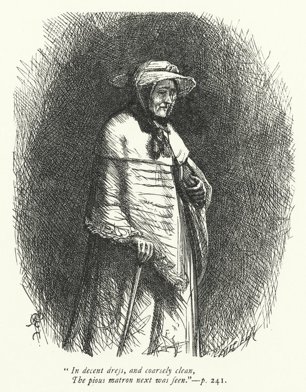 Ilustración para Threnodia Augustalis de George John Pinwell