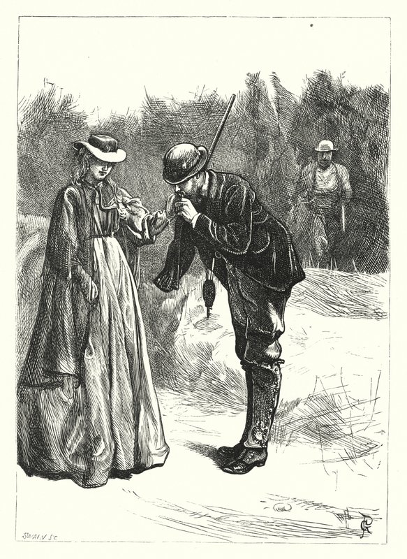 La promesa del pájaro de George John Pinwell