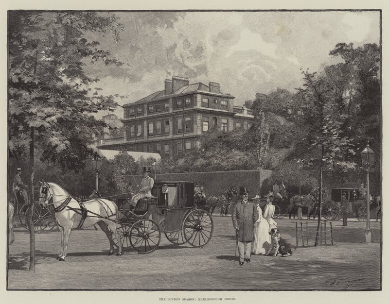 La temporada de Londres, Marlborough House de George L. Seymour