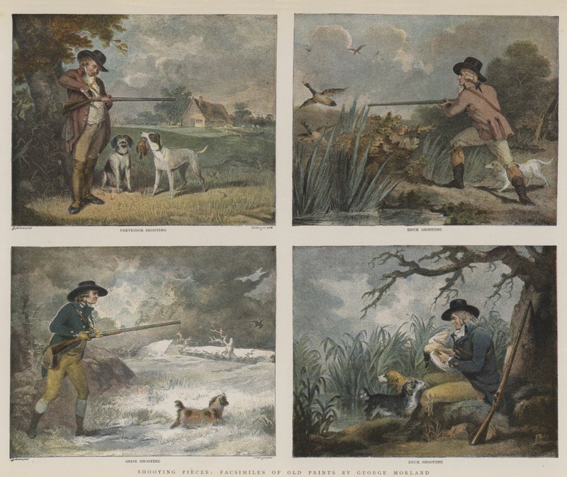 Piezas de tiro de George Morland