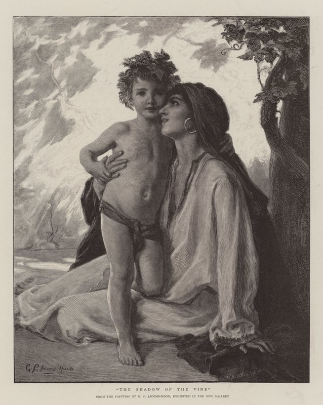 La sombra de la vid de George Percy Jacomb Hood