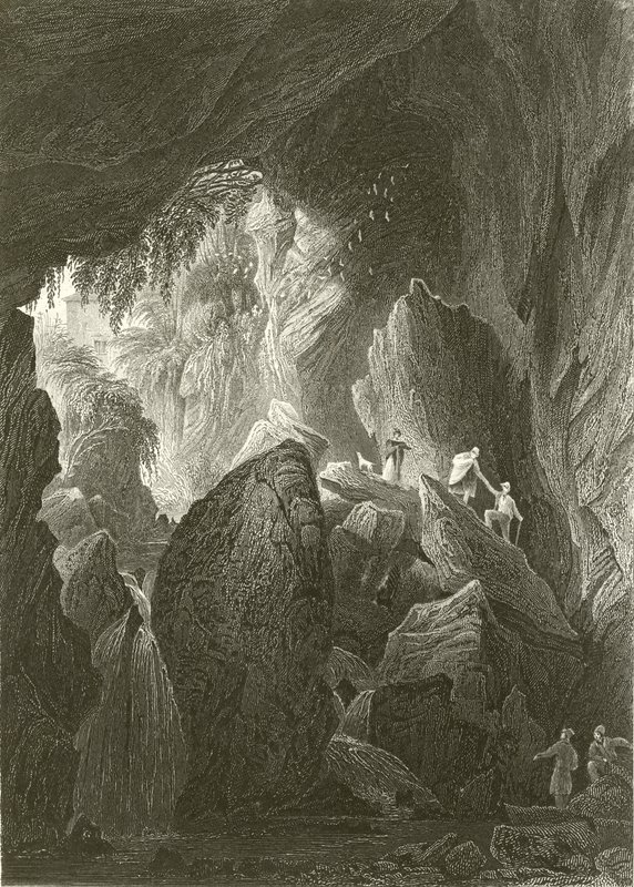 Agujero del molino Dunold, cerca de Lancaster de George Pickering