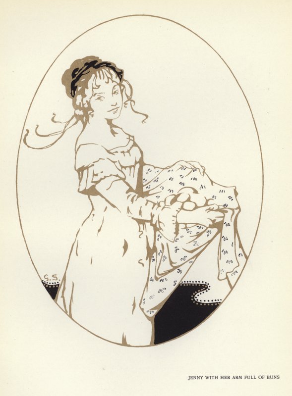 Ilustración para El hipócrita feliz de Max Beerbohm de George Sheringham