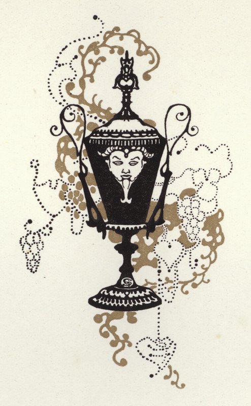 Ilustración para The Happy Hypocrite de Max Beerbohm de George Sheringham