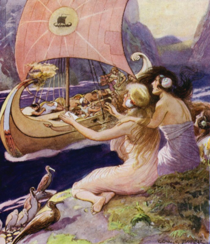 Jason y los Argonautas: Las Sirenas de George Soper
