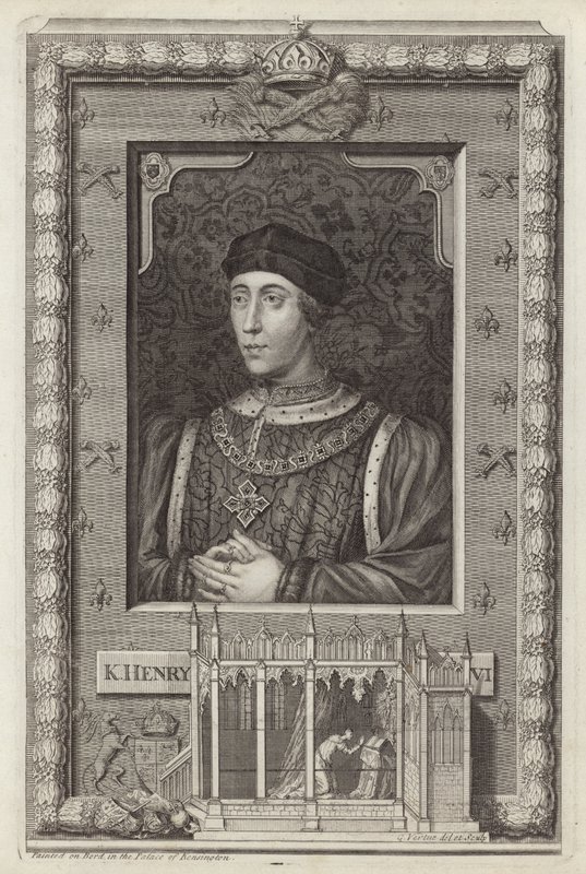 Rey Enrique VI de George Vertue