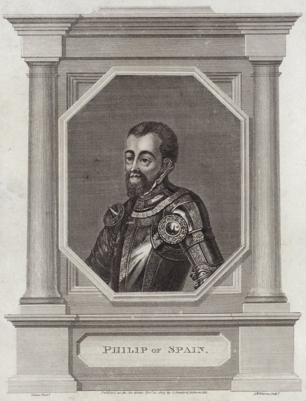 Rey Felipe II de España de George Vertue
