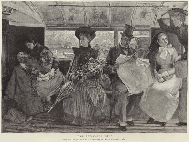 El autobús de Bayswater de George William Joy