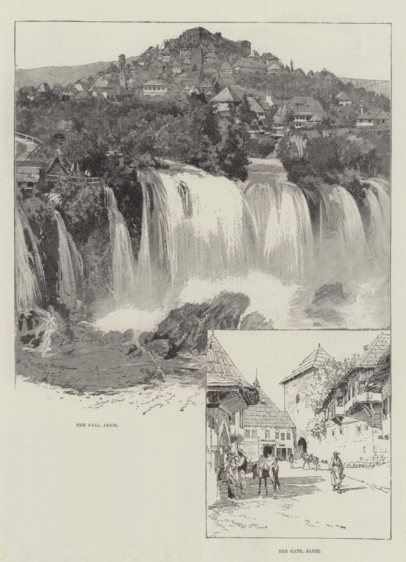 Bocetos de Bosnia de Georges Bertin Scott