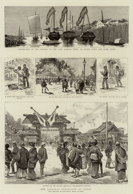 La Exposición Japonesa en Tokio de Georges Ferdinand Bigot