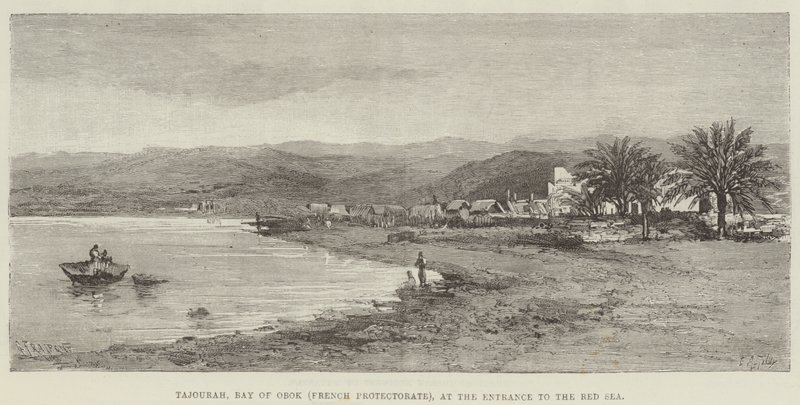 Tajourah, Bahía de Obok (Protectorado Francés), en la Entrada al Mar Rojo de Georges Fraipont