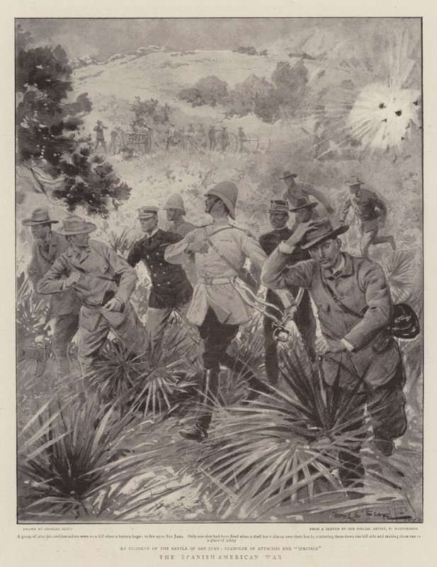 La guerra hispanoamericana de Georges Bertin Scott