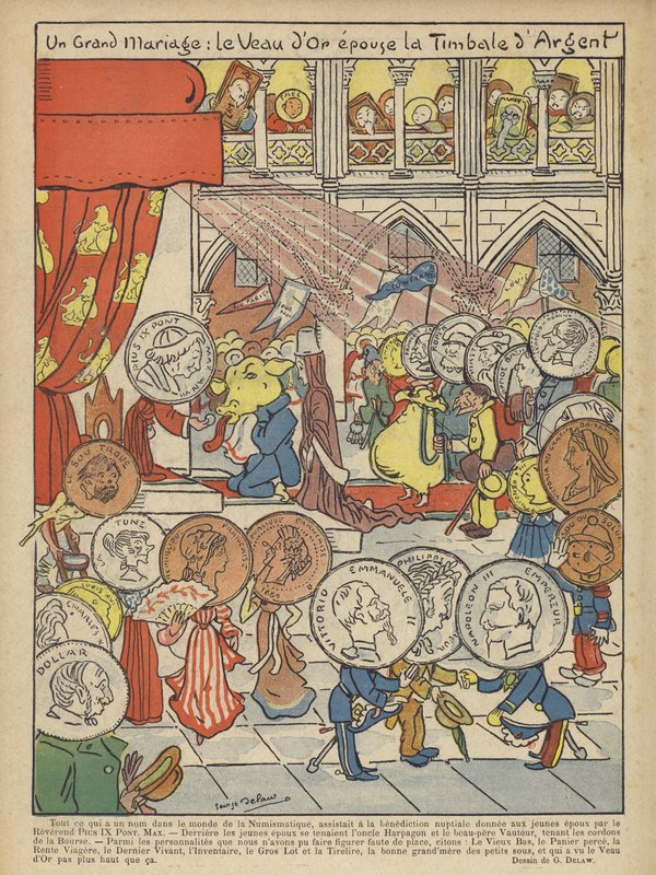 Ilustración para Le Rire de Georges Delaw