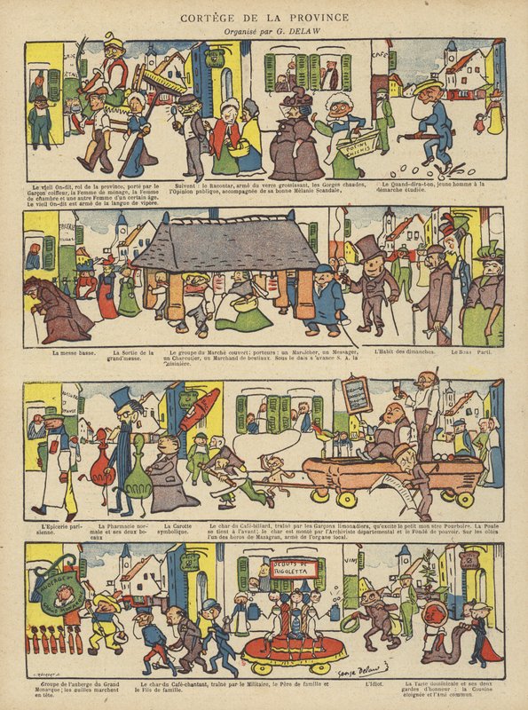 Ilustración para Le Rire de Georges Delaw